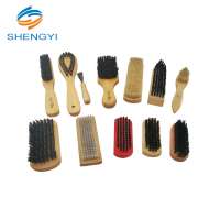 Wooden polish bristle hair scrub washing brushes wholesale