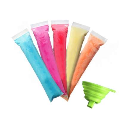 125 Disposable Ice Popsicle Mold Bags| BPA Free Freezer Tubes With Zip Seals | For Healthy Snacks, Yogurt Sticks, Juice & Fruit