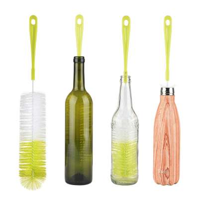 16inch  Long Bottle Brush Cleaner for Washing Wine, Beer, Decanter, Kombucha, Hydroflask, Thermos, Glass Jugs and Long Narrow